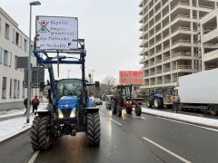 Unangemelde Strassenblockaden In Jena 30